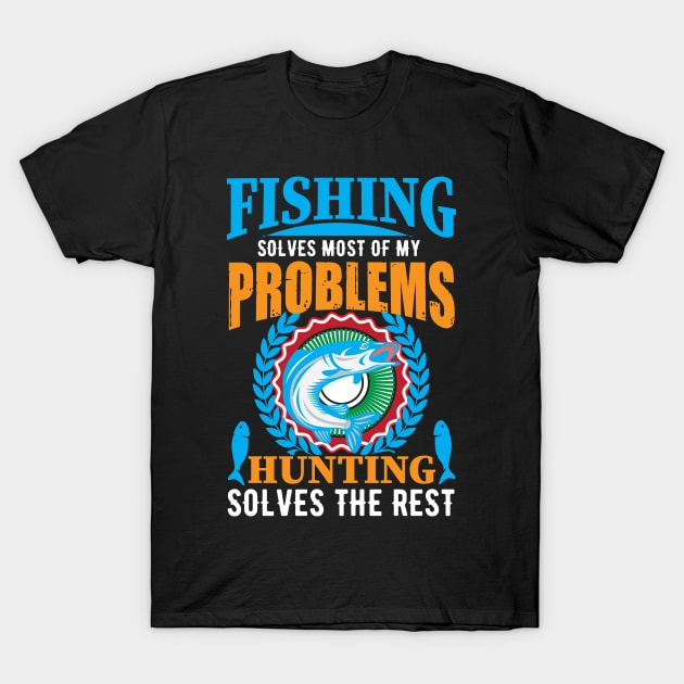 Fishing Lover T-Shirt by TomCage